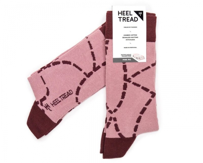 Socken im Design "917 'Rosa Sau'"